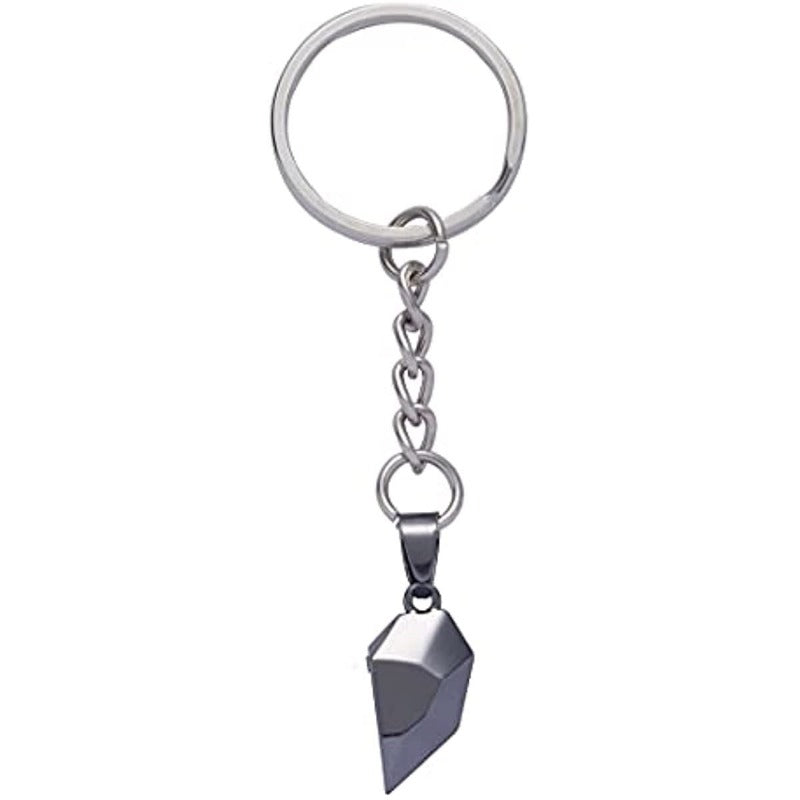 Wholesale Love Couple Wishing Stone Creative Magnet Love Keychains